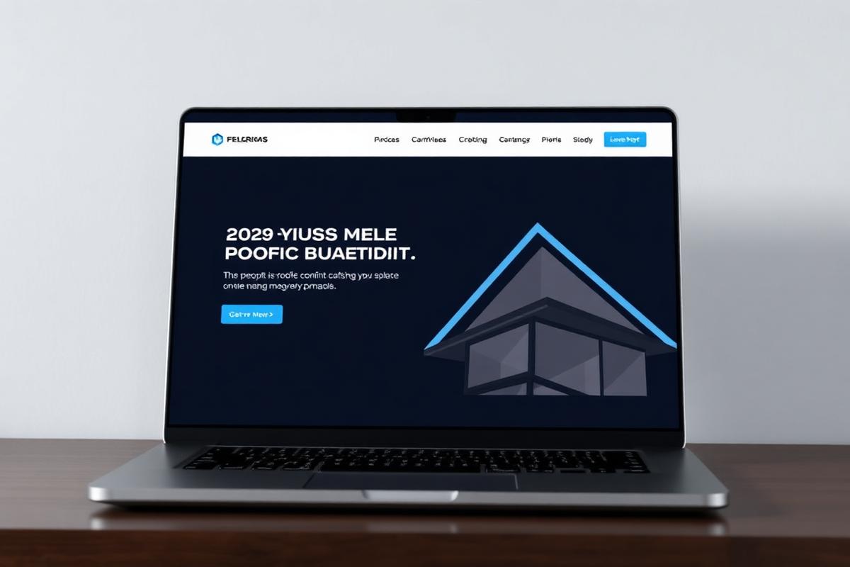 Roofing website homepage concept — Hoosier Roofing Co.